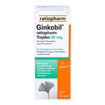 Ginkobil ratiopharm 40 mg mit Ginkgo biloba