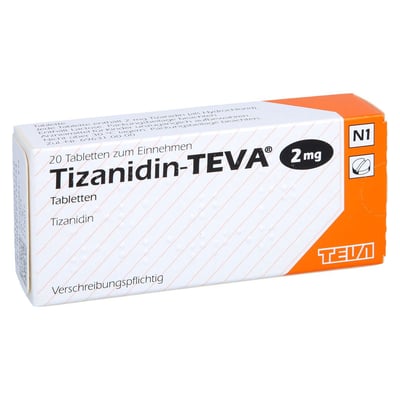 Tizanidin-Teva 2 mg