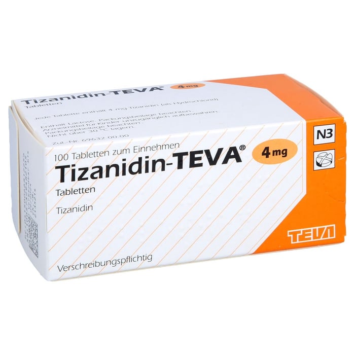 Tizanidin-Teva 4mg