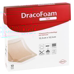 Dracofoam Haft Schaumstoff Wundaufl.12,5x12,5 cm