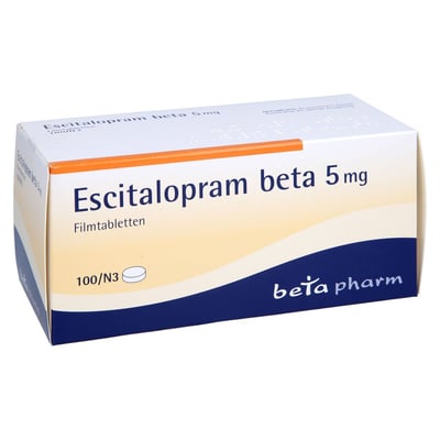 Escitalopram beta 5 mg