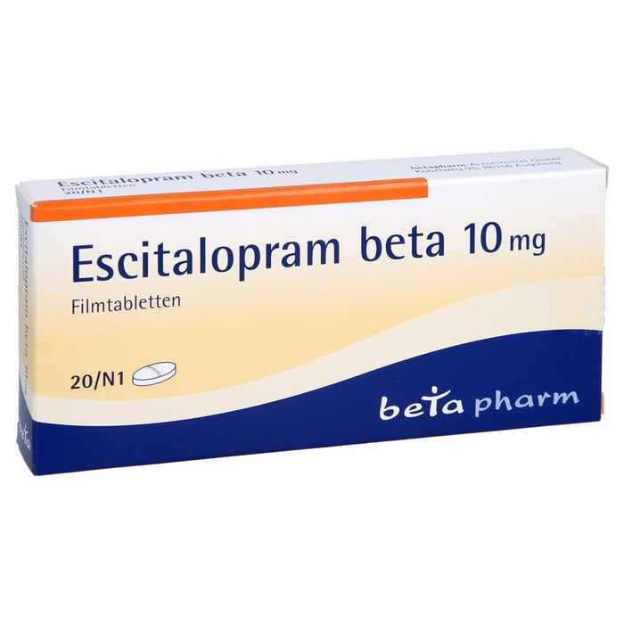 Escitalopram beta 10mg