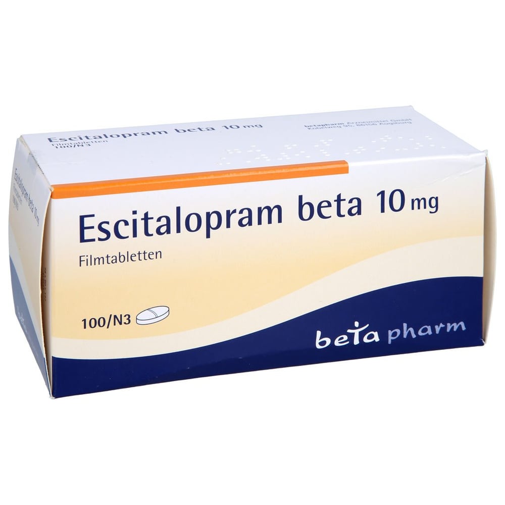 Escitalopram beta 10 mg