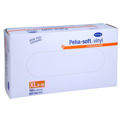 Peha-soft vinyl Untersuch.Handschuhe unst. Pfr. XL