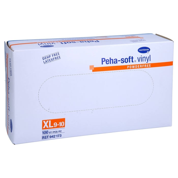 Peha-soft vinyl Untersuch.Handschuhe unst. Pfr. XL
