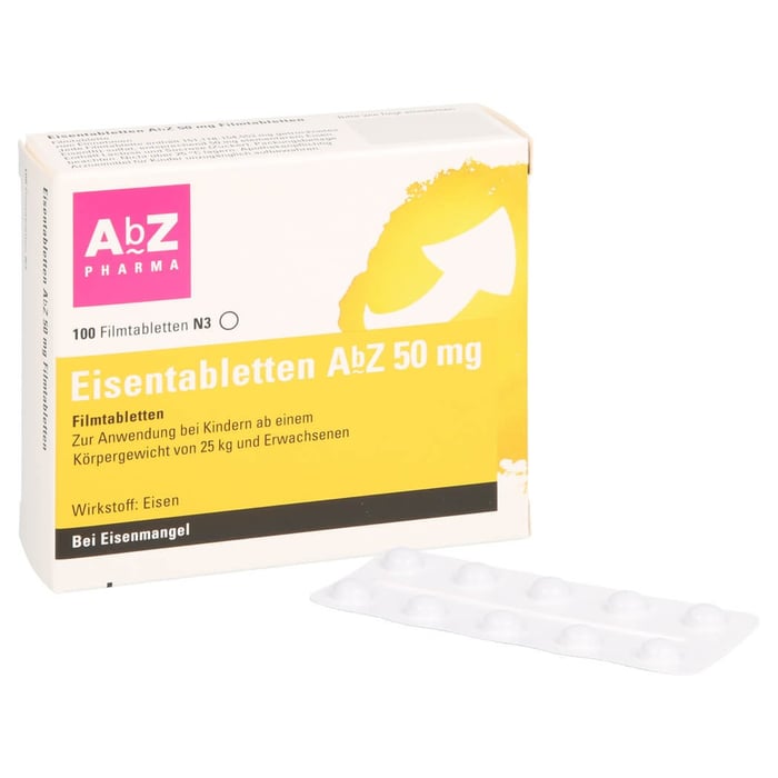 Eisentabletten AbZ 50mg
