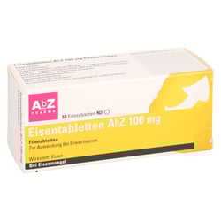 Eisentabletten AbZ 100 mg
