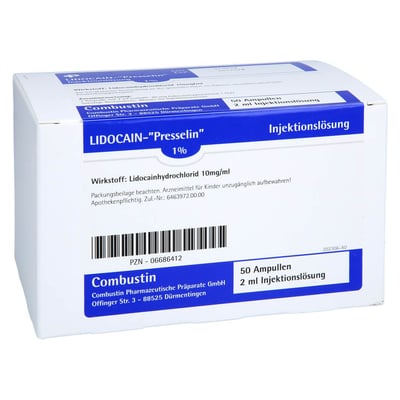 Lidocain Presselin 1%