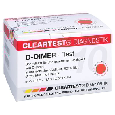 D Dimer Cleartest Vollblut