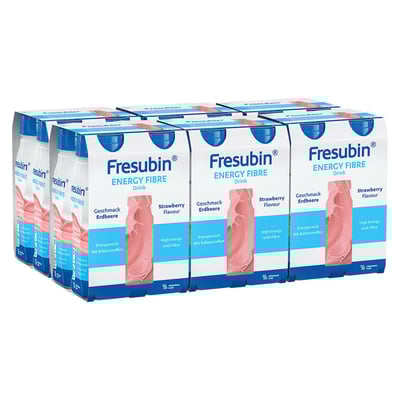 Fresubin energy fibre DRINK Erdbeere Trinkflasche