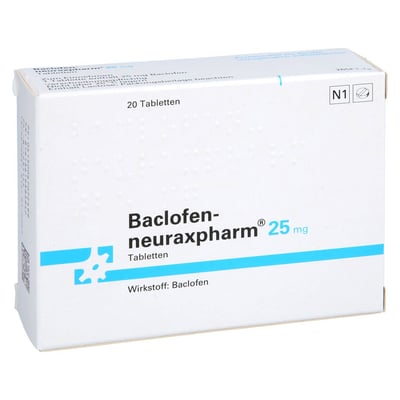 Baclofen-neuraxpharm 25 mg