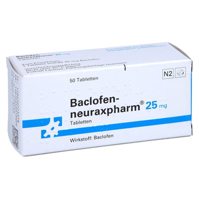 Baclofen-neuraxpharm 25 mg
