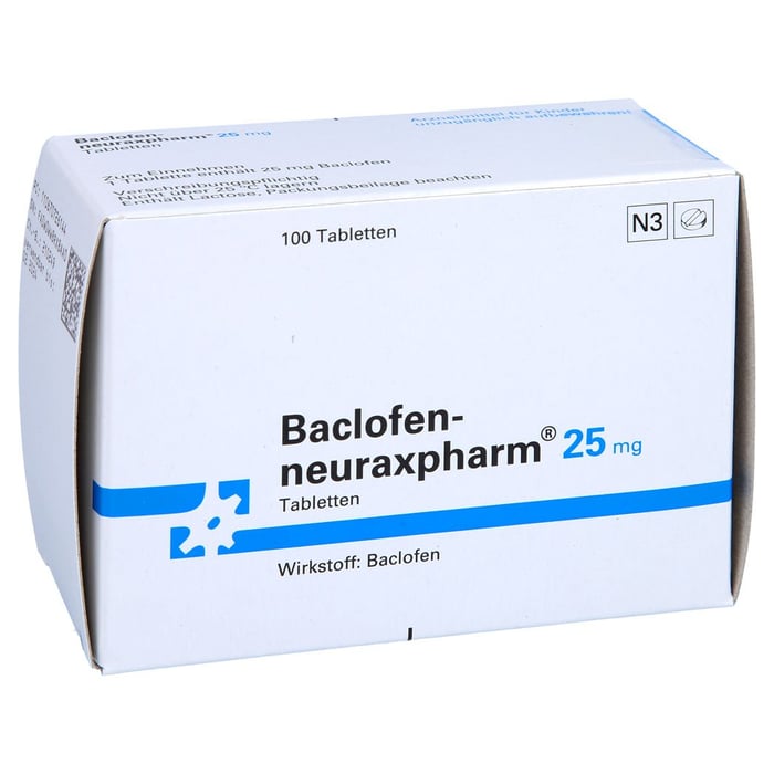 Baclofen-neuraxpharm 25 mg