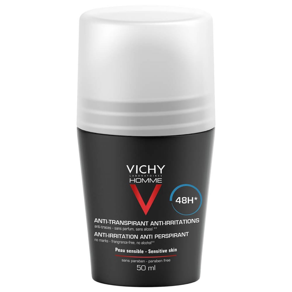 Vichy Homme Anti-Transpirant Roll-On Extra Sensitive 48h