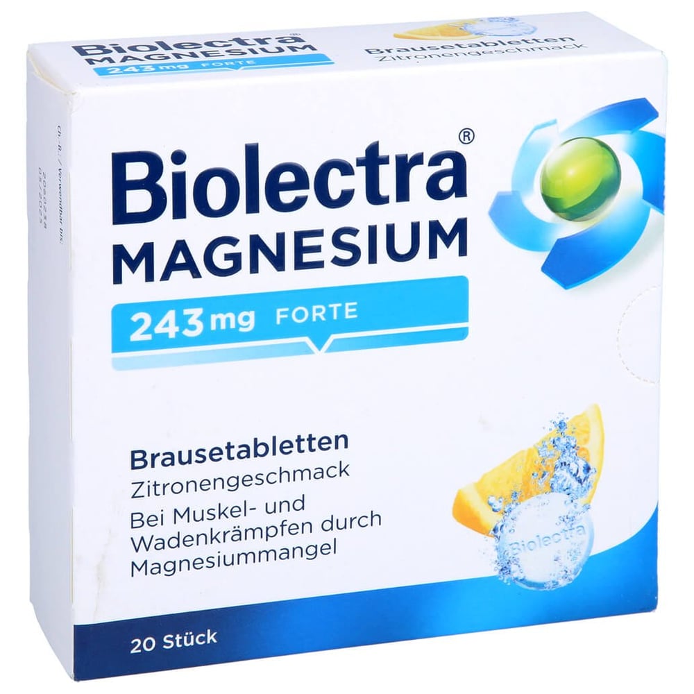 Biolectra Magnesium 243 mg forte Zitrone