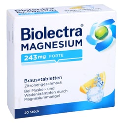 Biolectra Magnesium 243 mg forte Zitrone