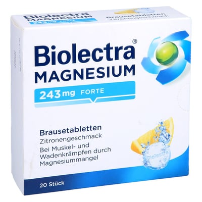 Biolectra Magnesium 243 mg forte Zitrone Produktbild 1