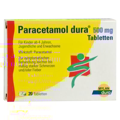 Paracetamol dura 500 mg