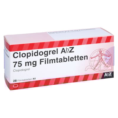 Clopidogrel AbZ 75 mg