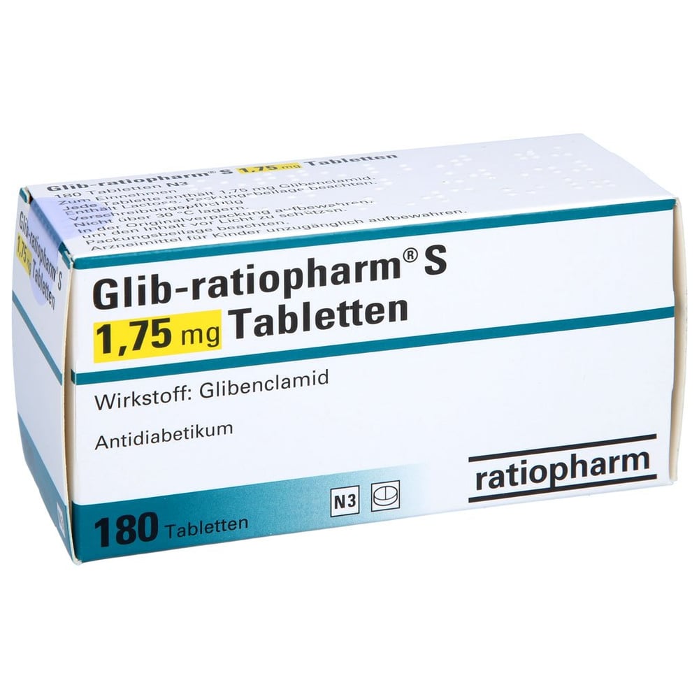 Glib-ratiopharm S 1,75 mg