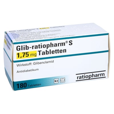 Glib-ratiopharm S 1,75 mg