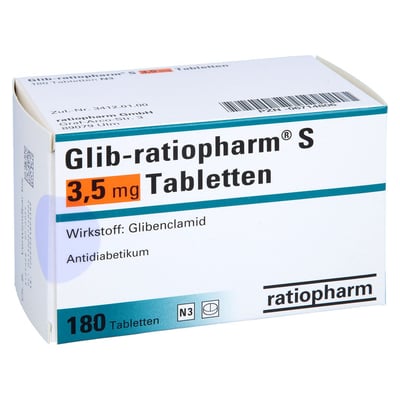 Glib-ratiopharm S 3,5 mg