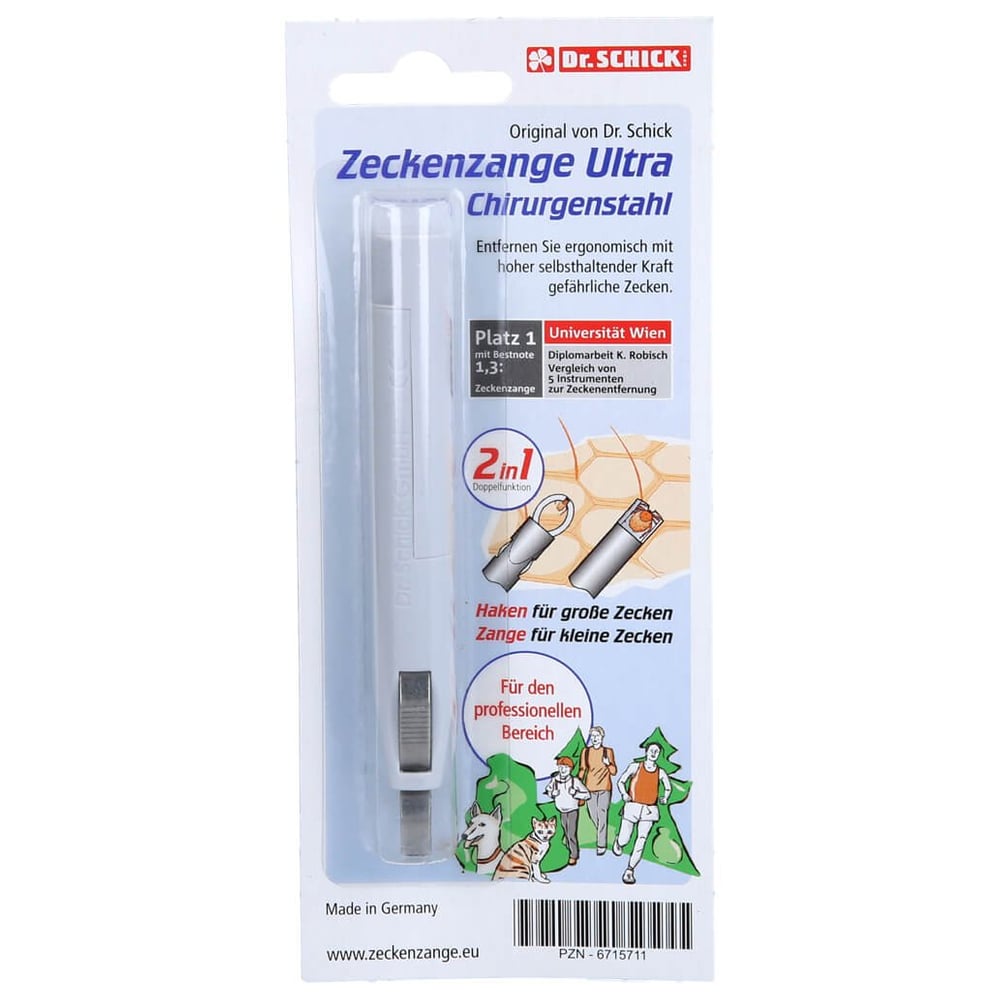 Zeckenzange Ultra Chirurgenstahl