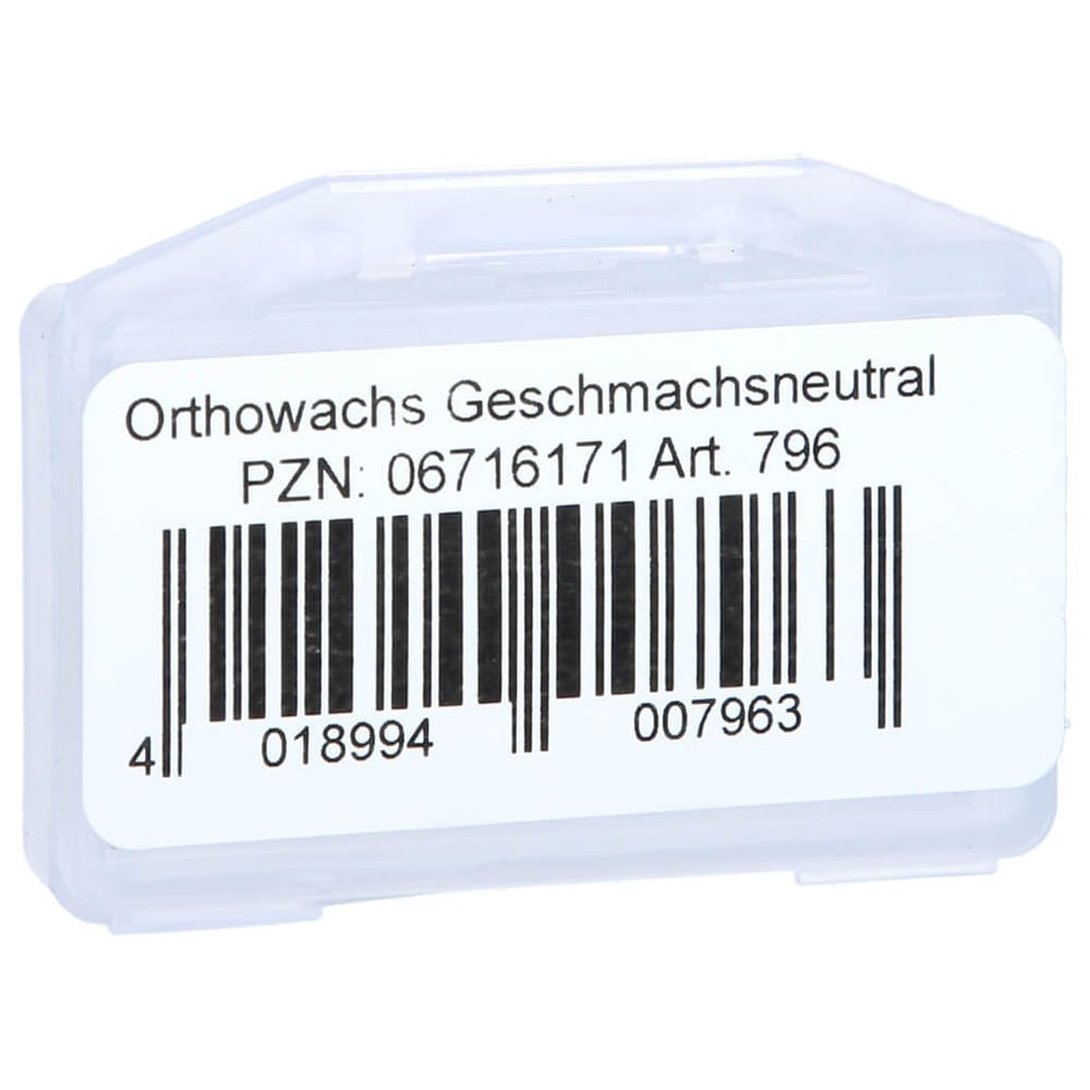 Wachs für Zahnspangenträger