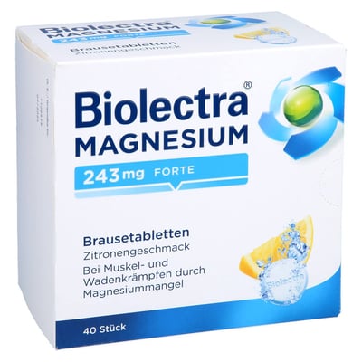 Biolectra Magnesium 243 mg forte Zitrone Produktbild 1