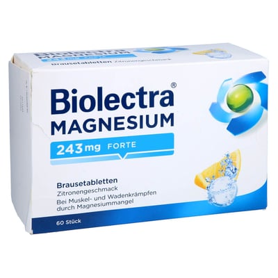 Biolectra Magnesium 243 mg forte Zitrone Produktbild 1