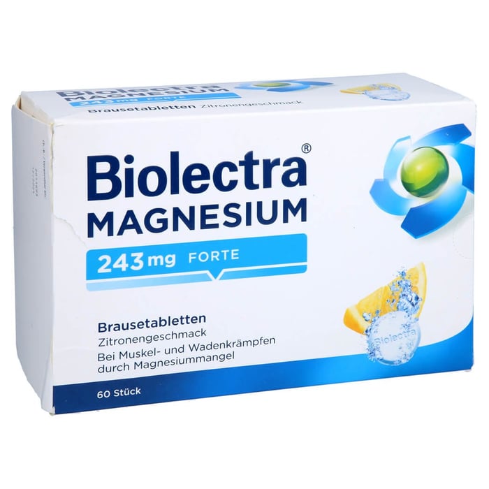 Biolectra Magnesium 243mg forte Zitrone