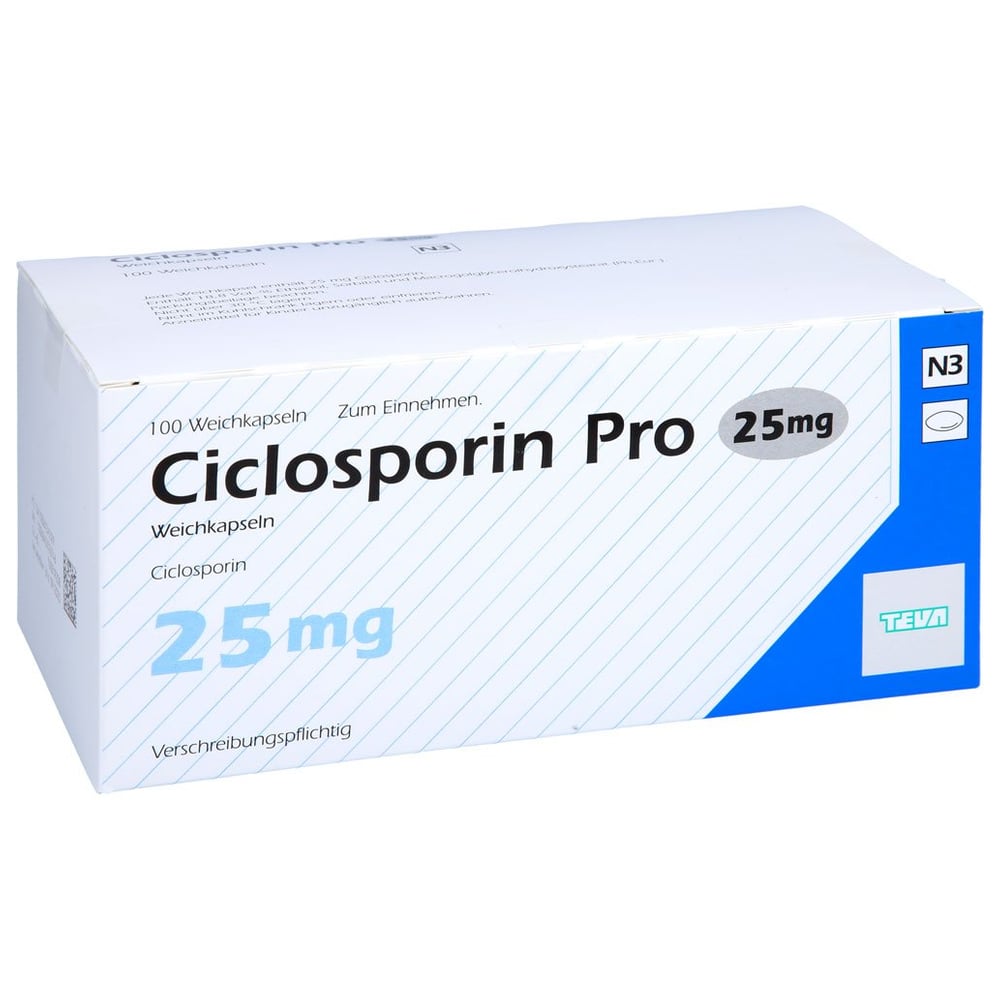 Ciclosporin Pro 25 mg