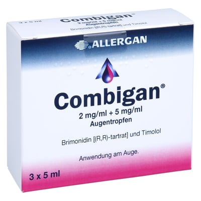 Combigan 2 mg/ml+5 mg/ml