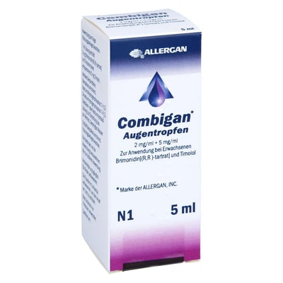 Combigan 2 mg/ml+5 mg/ml