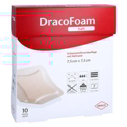 Dracofoam Haft Schaumstoff Wundaufl.7,5x7,5 cm