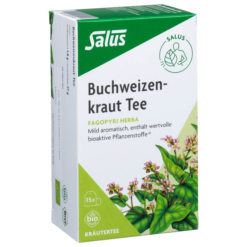 Buchweizenkraut Tee Fagopyri herba bio Salus