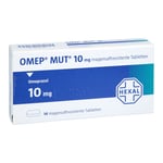 Omep MUT 10 mg magensaftresistente Tabletten Produktbild 1