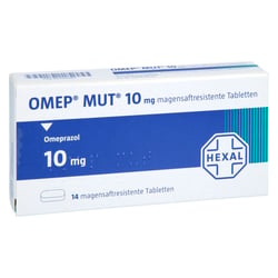 Omep MUT 10 mg magensaftresistente Tabletten
