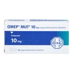 Omep MUT 10 mg magensaftresistente Tabletten Produktbild 2