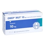 Omep MUT 10 mg magensaftresistente Tabletten Produktbild 1