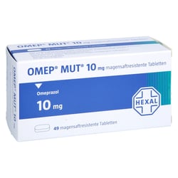 Omep MUT 10mg magensaftresistente Tabletten