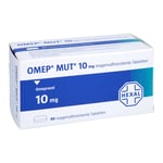 Omep MUT 10 mg magensaftresistente Tabletten Produktbild 1