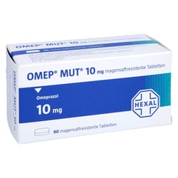 Omep MUT 10mg magensaftresistente Tabletten