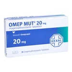 Omep MUT 20 mg magensaftresistente Tabletten Produktbild 1
