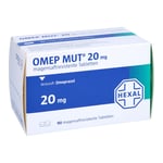 Omep MUT 20 mg magensaftresistente Tabletten Produktbild 1