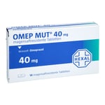 Omep MUT 40 mg magensaftresistente Tabletten Produktbild 1