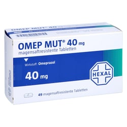 Omep MUT 40 mg magensaftresistente Tabletten