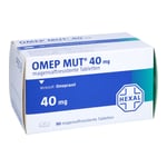 Omep MUT 40 mg magensaftresistente Tabletten Produktbild 1