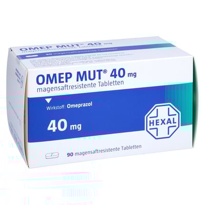 Omep MUT 40mg magensaftresistente Tabletten