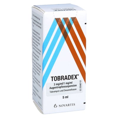 Tobradex 3 mg/ml/1 mg/ml Produktbild 1